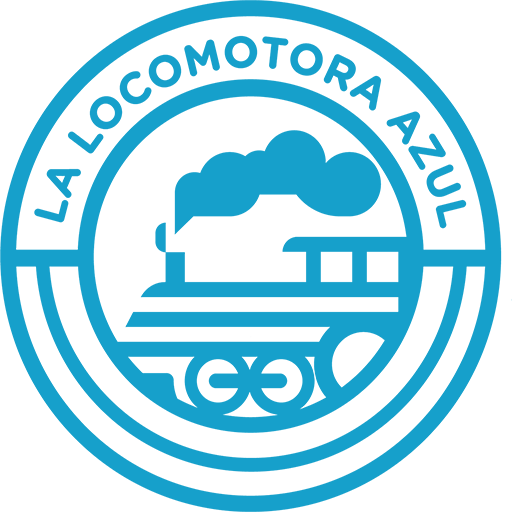 La locomotora azul