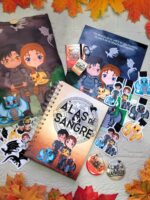 Box alas de sangre con cuaderno