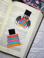 Marcapáginas ACOTAR torre de libros