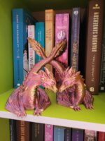 Soporte dragones gemelos