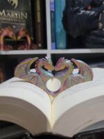 Separador de páginas dragones enamorados