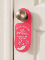 Letrero no molestar edición Spicy