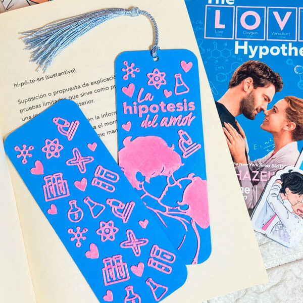 Marcapáginas 3d - La hipótesis del amor