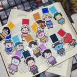 Marcapáginas magnéticos Bts - Bt21 - Huasos chilenos
